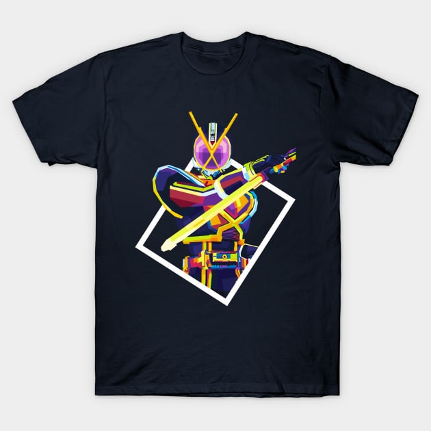 Kamen Rider Kaixa T-Shirt by desilutfiaa